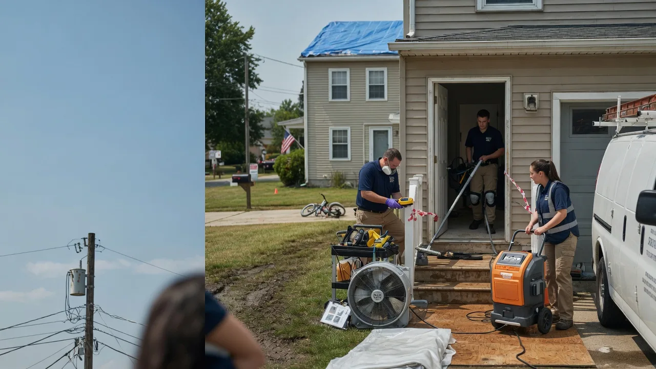 Water Damage Repair in Modesto, IL near me